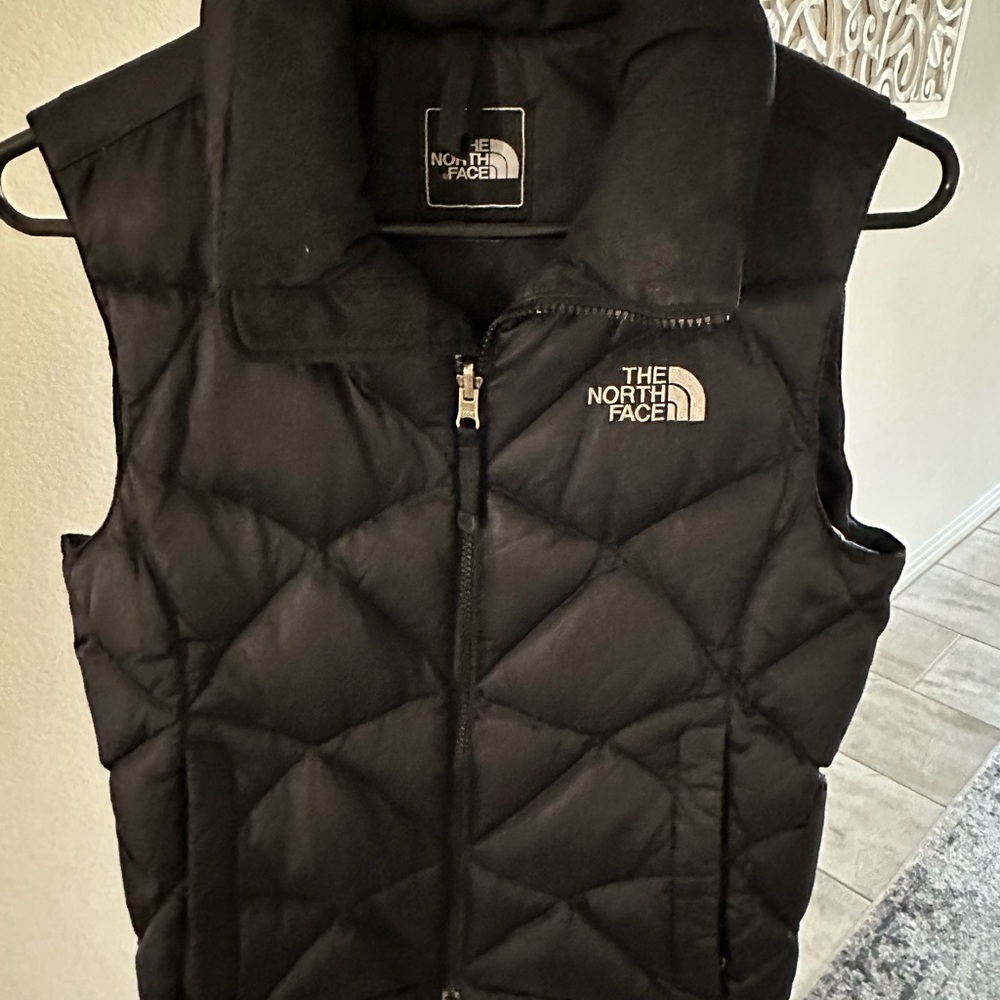 The North Face Black Puffer Vest